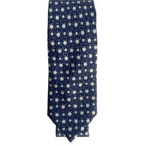 Vineyard Vines Tee Time Silk Necktie Navy Mens Golf Preppy Office Novelty